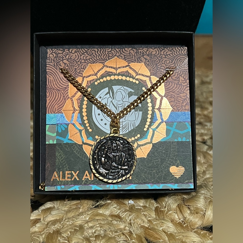 Alex and Ani Parvati Charm Adjustable Necklace